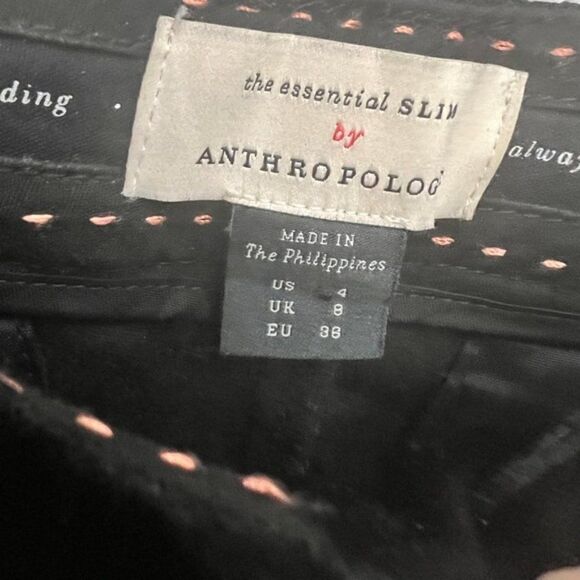 Anthropologie The Essential Slim Pants Black - Picture 5 of 9